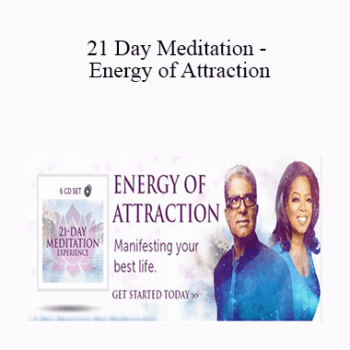 $14 for Deepak Chopra & Oprah Winfrey - 21 Day Meditation - Energy of Attraction Course