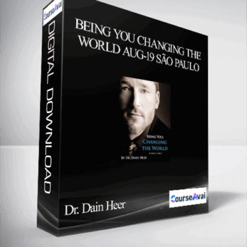 $375 for Dr. Dain Heer - Being You Changing the World Aug-19 SÃ£o Paulo Course