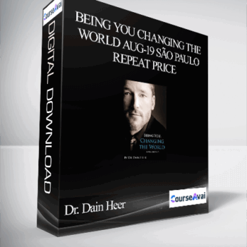$280 for Dr. Dain Heer - Being You Changing the World Aug-19 SÃ£o Paulo Repeat Price Course