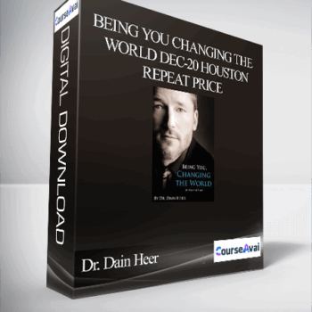 $280 for Dr. Dain Heer - Being You Changing the World Dec-20 Houston Repeat Price Course