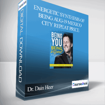 $351 for Dr. Dain Heer - Energetic Synthesis of Being Aug-19 Mexico City Repeat Price Course
