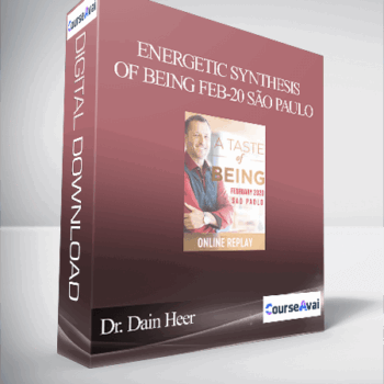 $470 for Dr. Dain Heer - Energetic Synthesis of Being Feb-20 SÃ£o Paulo Course