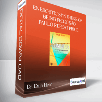 $351 for Dr. Dain Heer - Energetic Synthesis of Being Feb-20 SÃ£o Paulo Repeat Price Course