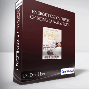 $470 for Dr. Dain Heer - Energetic Synthesis of Being Jan-20 Zurich Course