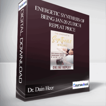 $351 for Dr. Dain Heer - Energetic Synthesis of Being Jan-20 Zurich Repeat Price Course