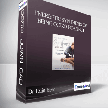 $470 for Dr. Dain Heer - Energetic Synthesis of Being Oct-20 Istanbul Course