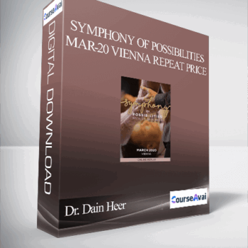 $494 for Dr. Dain Heer - Symphony of Possibilities Mar-20 Vienna Repeat Price Course