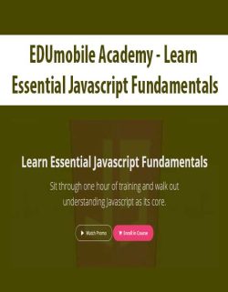 $5 for [Download Now] EDUmobile Academy â€“ Learn Essential Javascript Fundamentals Course