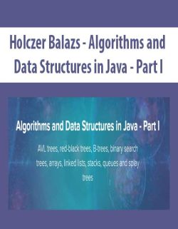 $9 for [Download Now] Holczer Balazs â€“ Algorithms and Data Structures in Java â€“ Part I Course