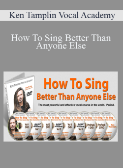 $44 for How To Sing Better Than Anyone Else â€“ Ken Tamplin Vocal Academy Course