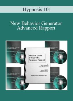 $33 for Hypnosis 101 â€“ New Behavior Generator â€“ Advanced Rapport Course