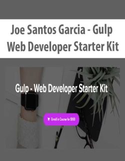 $42 for [Download Now] Joe Santos Garcia â€“ Gulp â€“ Web Developer Starter Kit Course