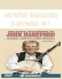 $11 for [Pre-Order] John Hartford â€“ Banjo According to John Hartford â€“ Vol 1 Course