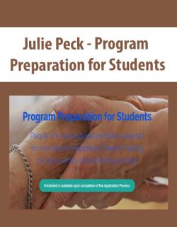 $84 for [Download Now] Julie Peck â€“ Program Preparation for Students Course