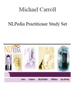 $94 for Michael Carroll â€“ NLPedia Practitioner Study Set Course