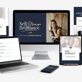 $97 for Sell Your Brilliance - Becky Keen Course