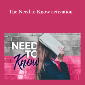 $5 for Tamra Oviatt - The Need to Know activation Course
