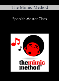 $36 for [Download Now] The Mimic Method â€“ Spanish Master Class Course